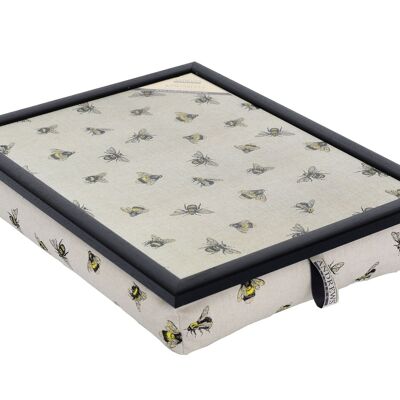 Andrews Living Lap Tray with Pillow Bee