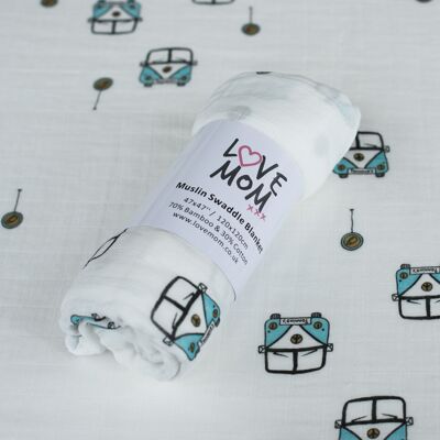 Blue Kombi Swaddle