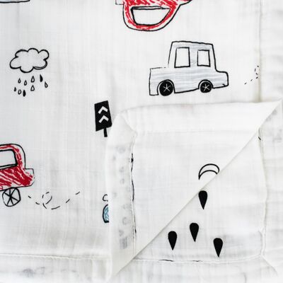 Cars 6 Layer Blanket