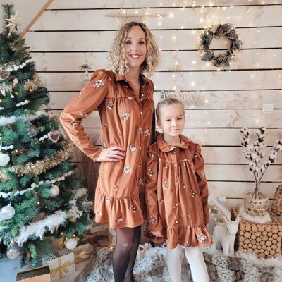 Maureen mother-daughter duo dress Pouch pattern
