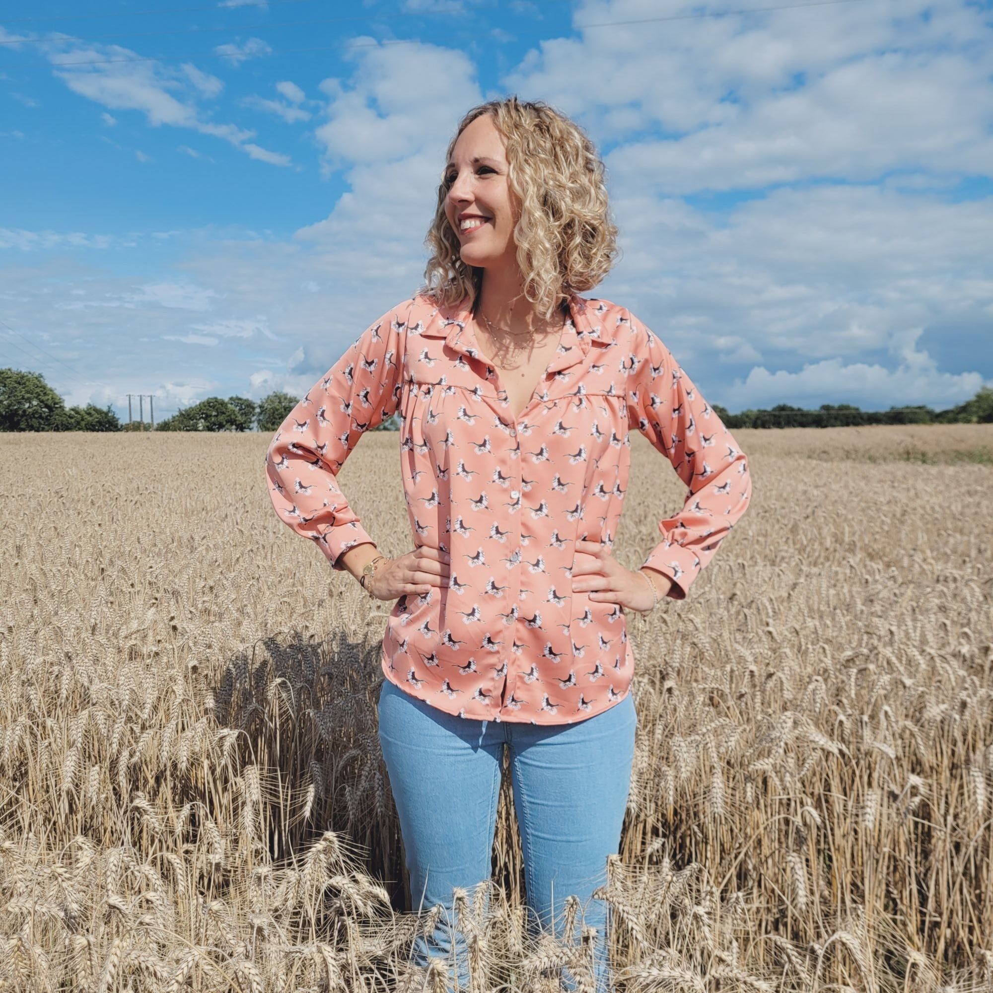 Blusa Bleiza mujer Estampado bolsito