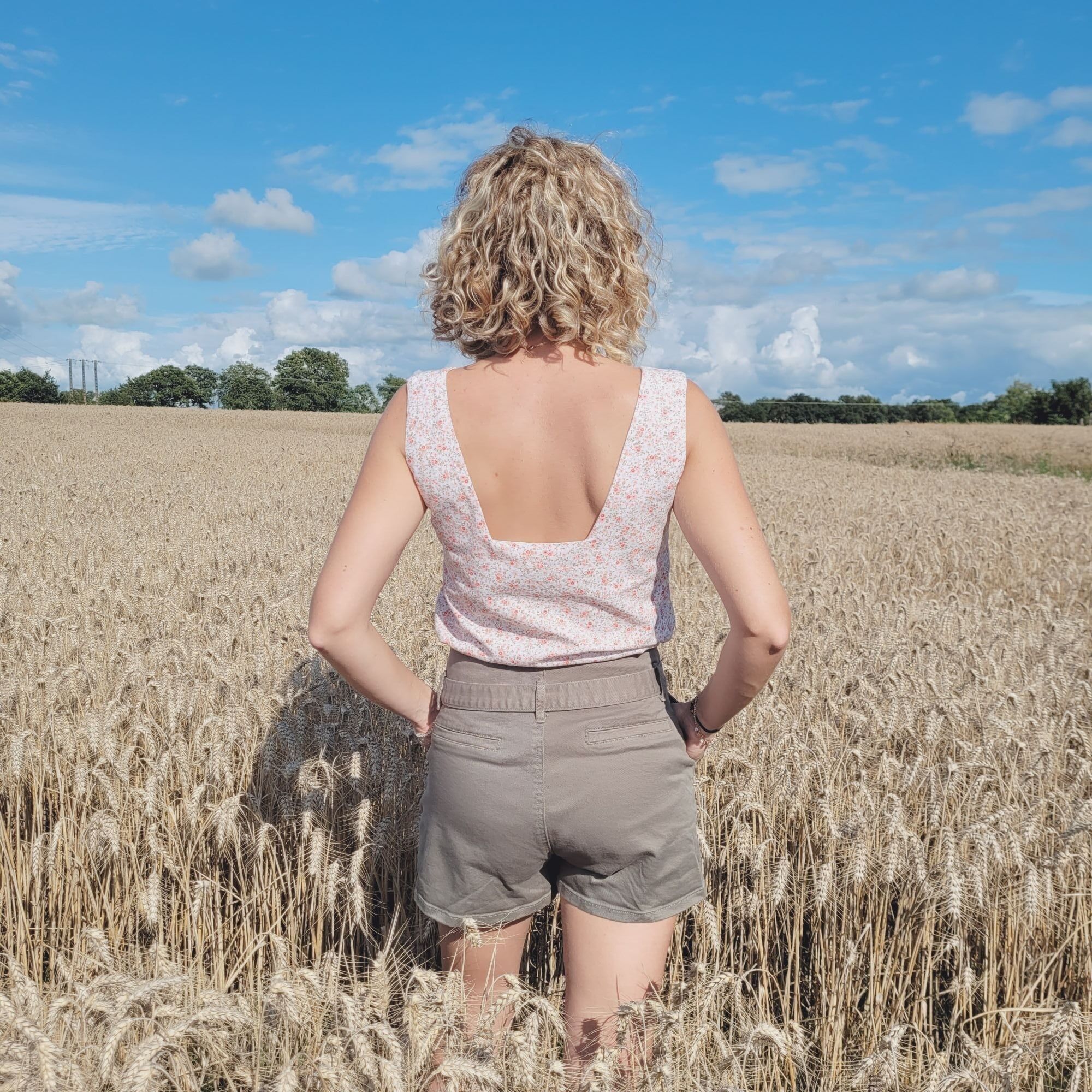 Blusa Malone mujer Estampado bolsa