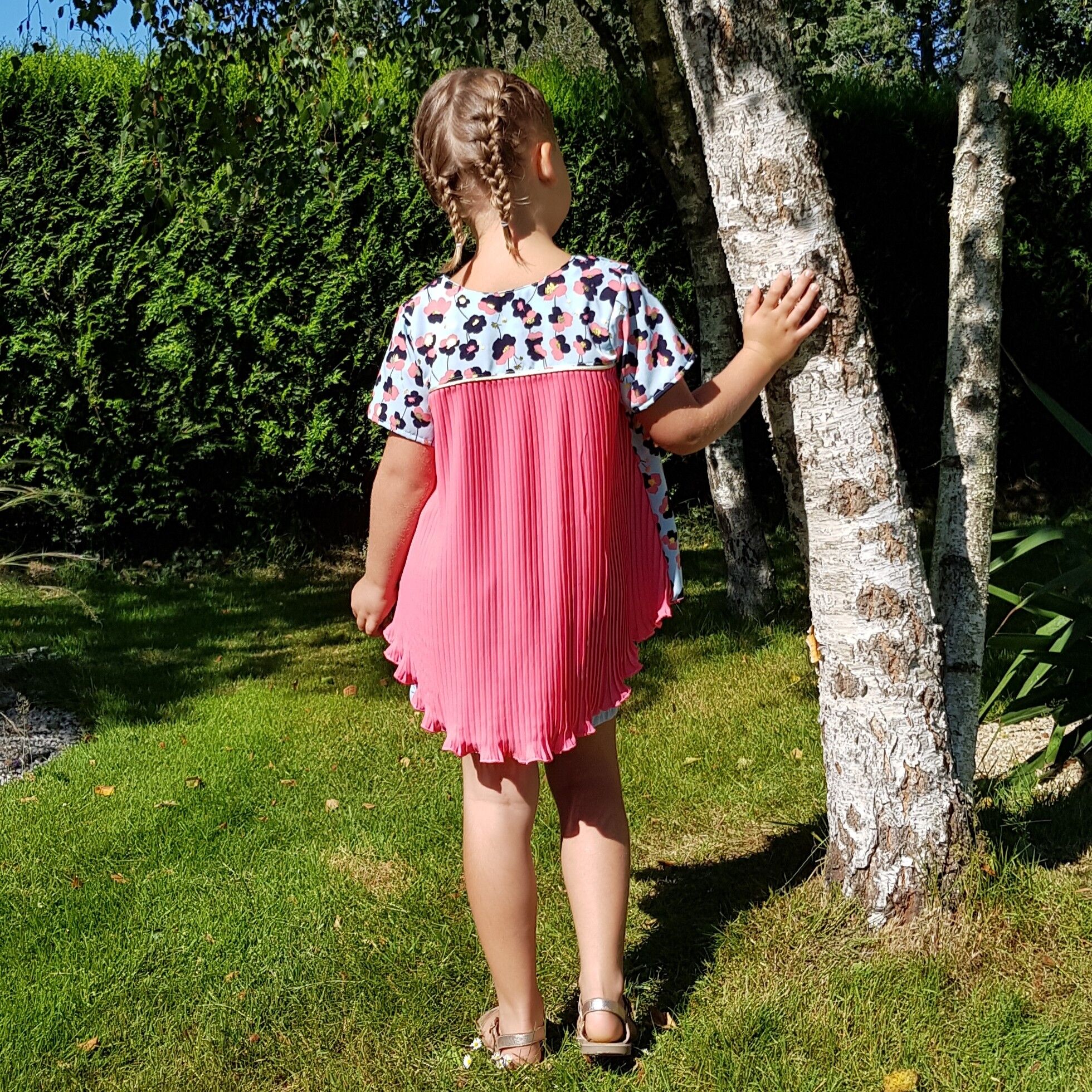 Blusa infantil Loéiza Estampado bolsito
