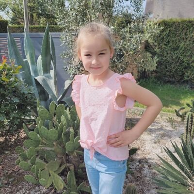 Blusa infantil Océane Estampado bolsita