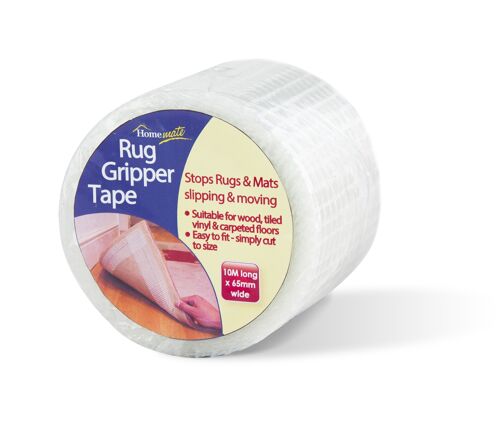 Rug Gripper Tape 10m x 6.5cm (32.8ft x 2.5")