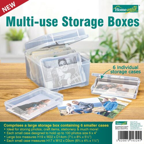 Multi-Purpose Storage Boxes