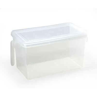 Caja de almacenamiento con tapa y asa