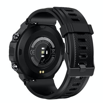 SW059A - Montre Connectée Smarty 2.0 - Bracelet en silicone - Pense bête traitement médical, Notifications messages et appels, Chrono, GPS 3