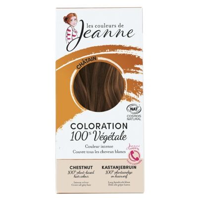 COLORANTE 100% VEGETAL - Castaño 100G