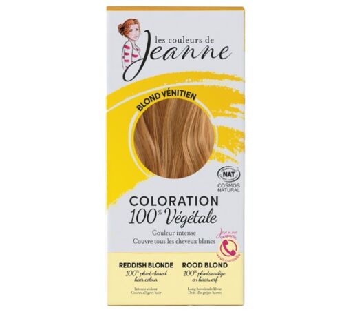 COLORATION 100% VEGETALE - Blond vénitien 100G