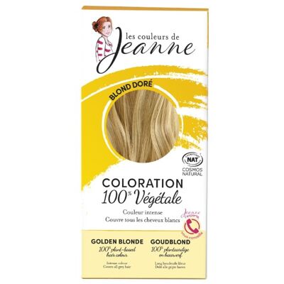 COLORATION 100% VEGETALE - Blond doré 100G