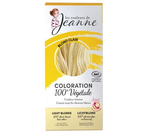 COLORATION 100% VEGETALE - Blond clair 100G