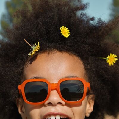 Lunettes de soleil enfants YEYE - Bling collection -  coloris Orange