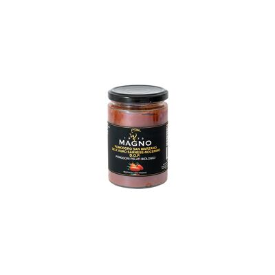 San Marzano Tomaten vom Agro Sarnese Nocerino Dop Bio Tomaten geschält 350 g