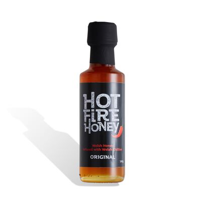Welsh Hot Fire Honey - Heißer Feuerhonig - 145g