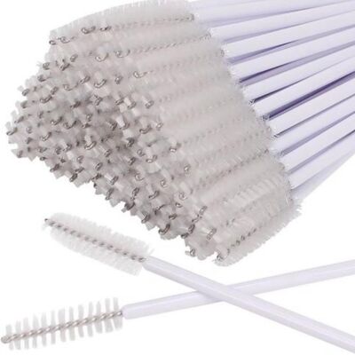 White - Mascara Wands - 50 Pack