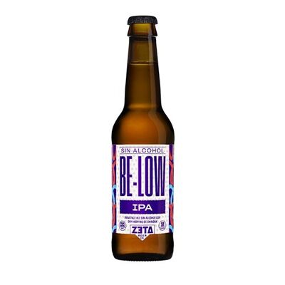 Zeta Beer y Majara Be-Low IPA Sin Alcohol 33cl