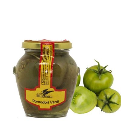 Tomates verdes de Calabria en aceite 314 ml