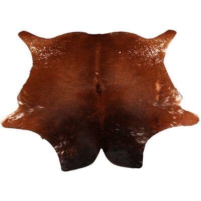 Cowhide Rug Cowhide Skin Natural Leather Tri Colour Area Rug Animal print-2374