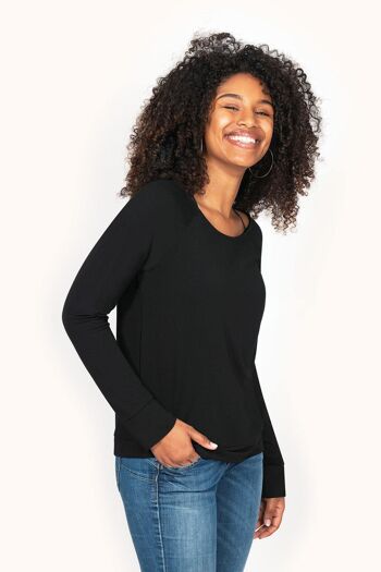 Sweat long col danseuse Mia 4