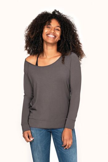 Sweat long col danseuse Mia 8