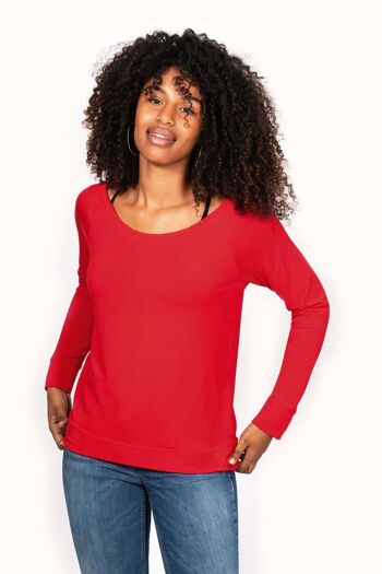 Sweat long col danseuse Mia 16