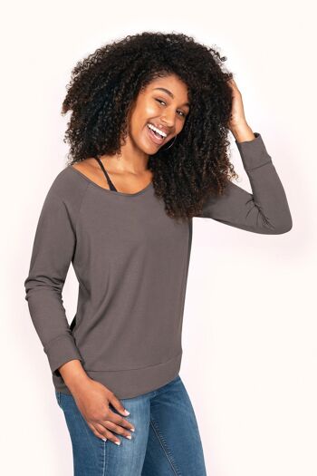 Sweat long col danseuse Mia 17