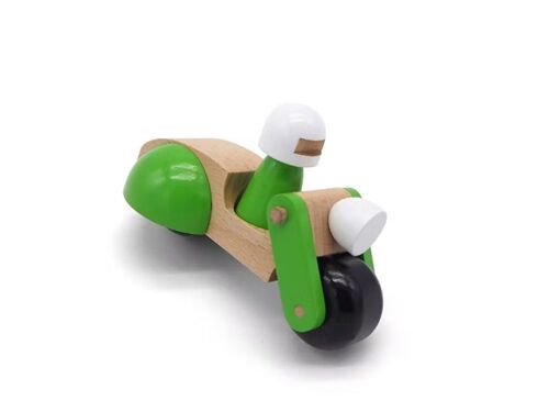 Green Riders SCOOTER Wooden Toy