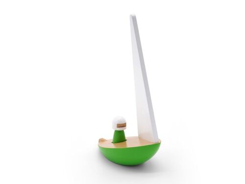 Green Riders SAILBOAT Wooden Toy