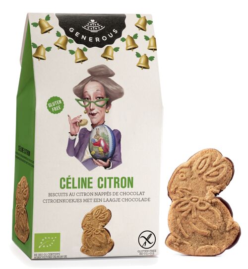 Biscuits Céline Citron - Pâques : édition limitée - 140g