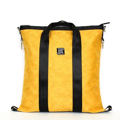 Bolso mochila amarillo SMART