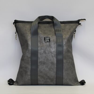 Sac à dos SMART argent chiné gris