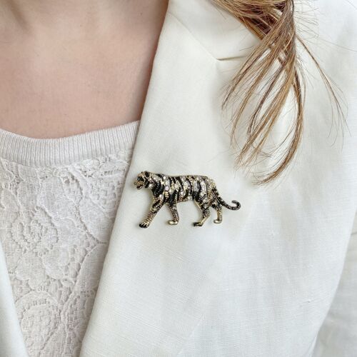 Brooch Tiger Pin