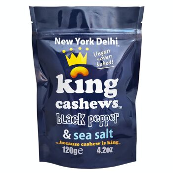 King Cashews Poivre noir concassé et sel de mer 1