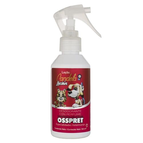 Colonia Desodorante con Perfume Candela perros y gatos marca OSSPRET