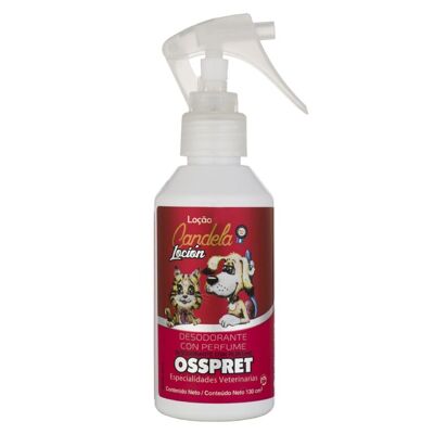 Deodorant Cologne with Perfume Candela dogs and cats brand OSSPRET