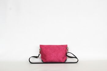 Sac porté épaule FLAP MN rose bonbon 4