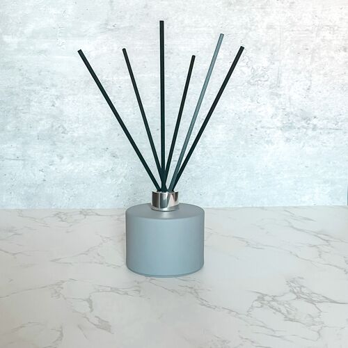 Cylinder Reed Diffuser 200ml: Ice Grey