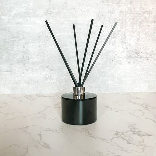 Cylinder Reed Diffuser 200ml: Matte Black