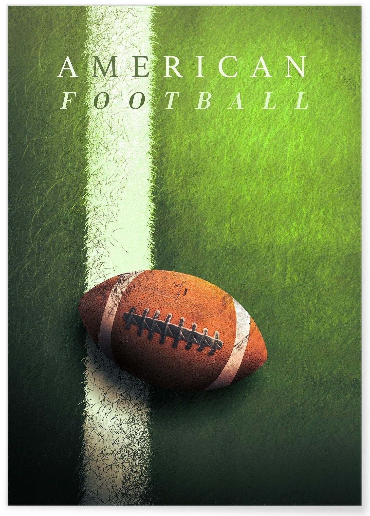 poster di football americano