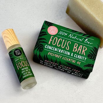 Focus Bar 100% Natural Vegan Rosemary Soap 4