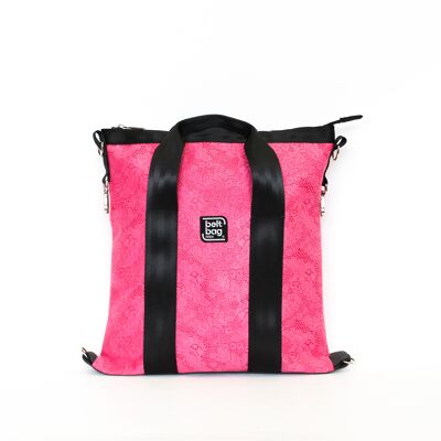SMART MEDIUM candy pink backpack bag