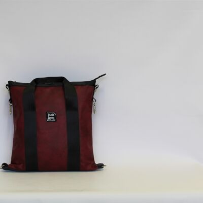 SMART MEDIUM red backpack bag