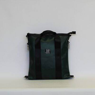 SMART MEDIUM green backpack bag