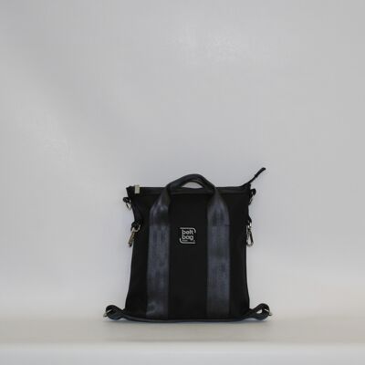 Sacca zaino SMART MINI nero satin