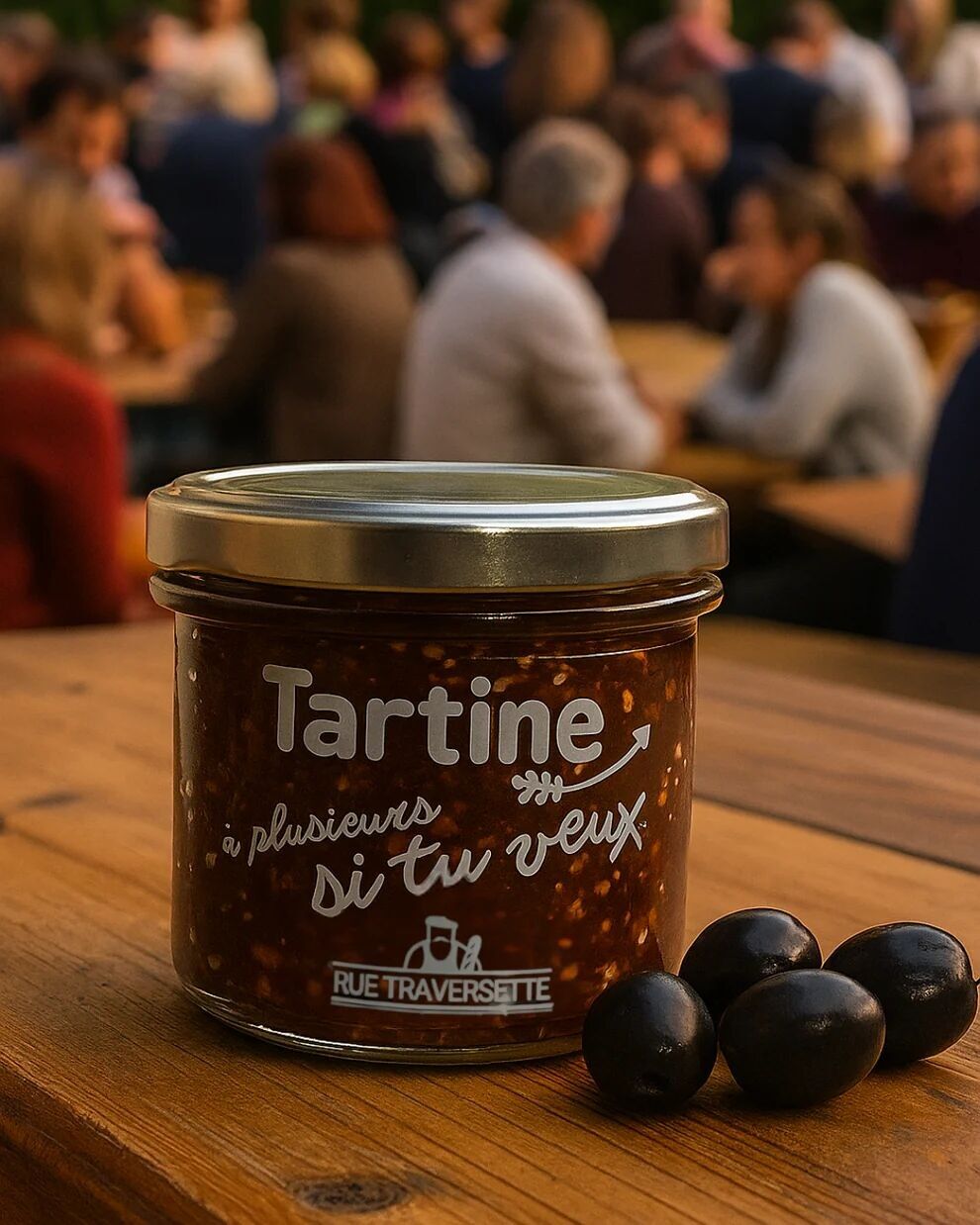 Tartinable apéro végétarien │ Quinoa et olive noire ▸ A plusieurs si tu veux
