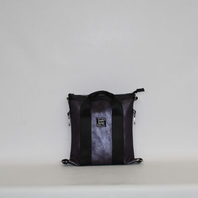 SMART MINI purple mottled gold backpack bag