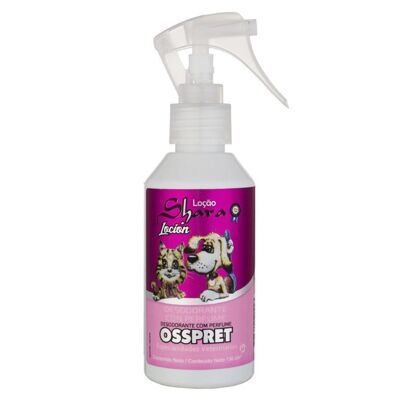 Deodorante Colonia con Profumo Shara cani e gatti marca OSSPRET