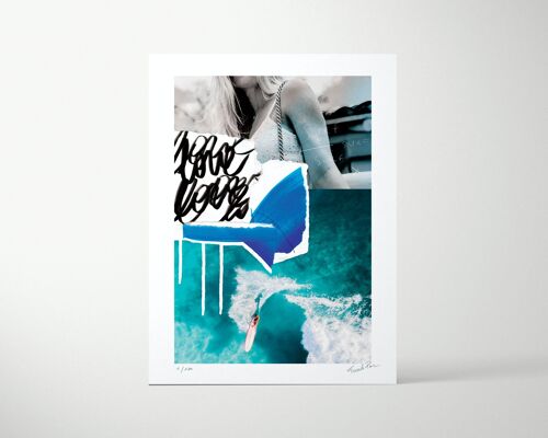 Tirage d'art "SURF" - Edition limitée 1/100