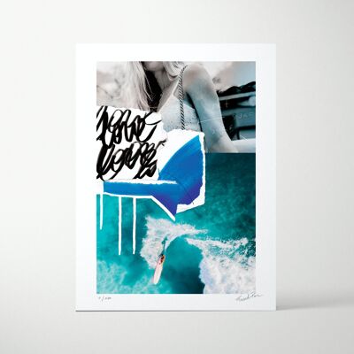 Tirage d'art "SURF" - Edición limitada 1/100